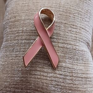 Vintage Breast Cancer Awareness Lapel Pin